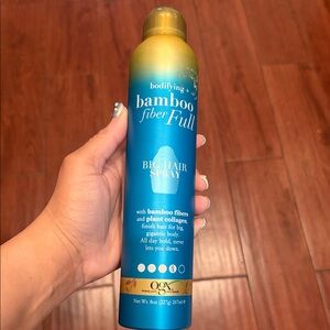 Ogx bodifying + bamboo fiberfull big hair spray 64033, 8 ounce